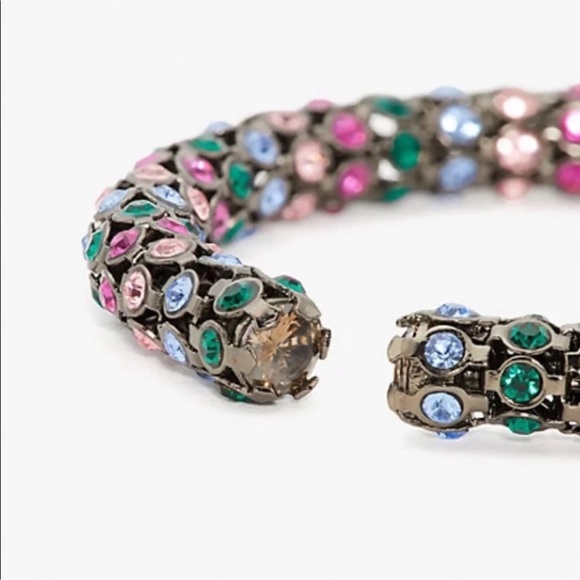 Kate Spade New York Multicolored Crystal Cuff Bracelet - Picture 3 of 7